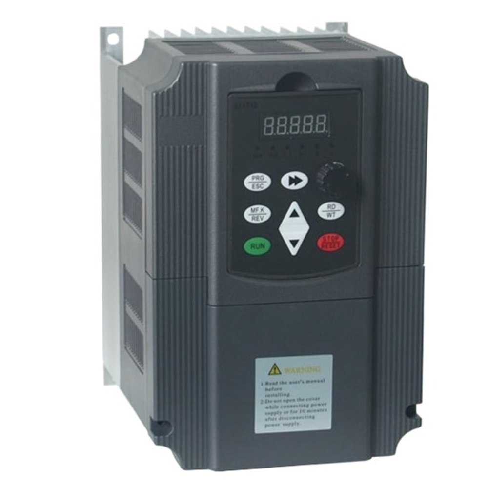 1PCS Frequency Inverter 220v to 380v 400V 415V 7.5kw VFD Variable Frequency Inverter Control Variable Frequency Drive VFD 3 Phase Out(220V to 380V 7.5kw)