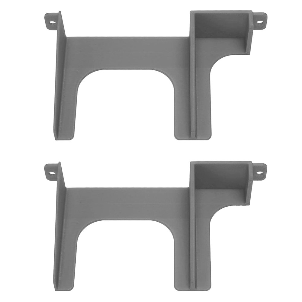 2.5in Hard Drive Bracket for SCPH 30000 SCPH 50000 Console, HDD SSD 3D Printed Bracket, Professional Design for Game Console, Easy Installation with Premium ABS Material, Perfect F (Silver Grey)