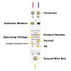 1P+N AC SPD 20KA~40KA 275V House Surge Protector Protection Protective Low-Voltage Arrester Device view 4