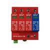 AC Lightning SPD Surge Protector 385V 20~40kA, 1P+N / 3P+N Modular DIN Rail Arrester for Reliable Overvoltage Protection(2) view 2