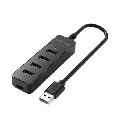 4 Ports USB Splitter Multiport 3.0 HUB TY>pe C Power Port 5Gbps High Speed Docking Station for Accessories(Type C Hub)