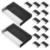 15pcs Plastic Cassette Tape Holder: Dustproof & Moisture-Resistant - Clear Cassette Tape Organizer For Display And Storage 4.24x2.75in view 1