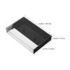 15pcs Plastic Cassette Tape Holder: Dustproof & Moisture-Resistant - Clear Cassette Tape Organizer For Display And Storage 4.24x2.75in view 2