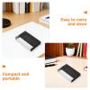 15pcs Plastic Cassette Tape Holder: Dustproof & Moisture-Resistant - Clear Cassette Tape Organizer For Display And Storage 4.24x2.75in view 3