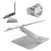 Adjustable Laptop Holder C5, Aluminum Alloy Laptop Stand, Height Adjustable Cooling Rack with Foldable Design, Stable Support Base for 11-17in Laptops, Perfect for Office and HOM view 3