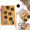 50Pcs Black Gold Celestial Stickers, Graffiti Vintage Waterproof Decals for Laptop, Scrapbook, Kindle, Journal, Skateboard, Water Bottle, Notebook, Chromebook, Suitcase view 2