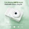 Acouto 48MP 1080P Digital Camera for Teens, Auto Focus 16X Zoom with LED Fill Light, 2.8 Inch Rotatable Screen, for Students, Friends with 4 Games, MP3 Player (White) view 4