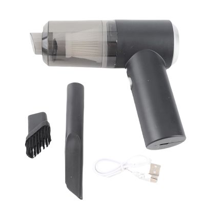 Alomejor Mini Vacuum Cleaner, 9000Pa Cordless Handheld Vacuum with LED Light and Washable Filter for Desktop Keyboard Car Cleaning 0.1L Capacity