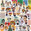 50PCS Dr Now Stickers, Cute Cartoon Aesthetic Vinyl Musicals Gifts Waterproof Decals for Laptop Bumper Skateboard Water Bottles Phone (Dr) view 1