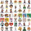 50PCS Dr Now Stickers, Cute Cartoon Aesthetic Vinyl Musicals Gifts Waterproof Decals for Laptop Bumper Skateboard Water Bottles Phone (Dr) view 3