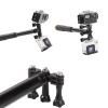 Aluminum Double Twin Mount Adapter for 13/12/11/10/9/8/7/6/5/4 Action Camera Adapter Replacement Camera view 2