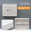 Router Storage Box, Large Capacity Wall-Mounted Cable Management Rack for WiFi Routers, Wires, and TV Set-Top Boxes view 3