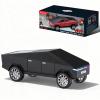 WS-580 Futuristic Truck Model Bluetooth Replica Speaker with LED Display Screen  TWS Stereo, FM Radio, USB/TF Playback, Built-in Mic, Gift for Model Collectors, Car Fans & Gadget Lovers (Black) view 1