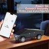 WS-580 Futuristic Truck Model Bluetooth Replica Speaker with LED Display Screen  TWS Stereo, FM Radio, USB/TF Playback, Built-in Mic, Gift for Model Collectors, Car Fans & Gadget Lovers (Black) view 3