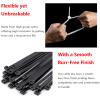 12 Inch Heavy Duty Zip Ties, 0.3 Inch Wide 120LBS Tensile Strength, Self-Locking Black Nylon Cable Ties for Outdoor Indoor Use, Home Office Garden Automotive Wire Cord Management,by VIKTONIK view 4