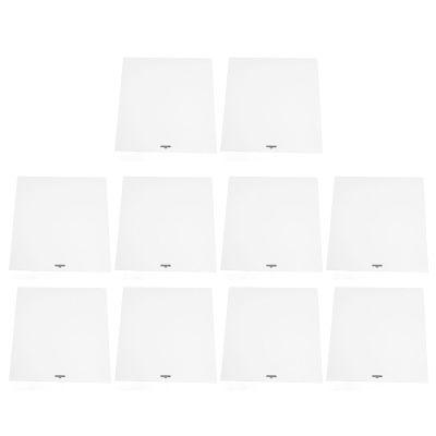 Pongnas 10PCS Record Jacket Cover Record Sleeves Record Protector Jackets 350g White Cardboard 12in LP Sleeves Dust Resealable with Smooth Insertion for Records Storage