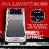 Futuristic Shapes Truck Bluetooth Speaker with LED Display Screen  TWS Stereo, FM Radio, USB/TF Playback, LED Headlights, Built-in Mic, Gift for Car Lovers, Model Collectors & Tech Fans (Silver) view 4