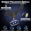 2026 TV Antenna for Smart TV, Digital Antenna Indoor with Magnetic Base for Local Channels, 360 Reception Long Range, Supports 4K 1080p HDTV, 16.66FT Cable, Easy Installation for Smart/Old TVs view 3