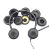 1 Pair Professional Protein Leather Replacement Ear Pad for Evolve 20 20se 30 30II 40 65 65+ Pad Headsets Cups Washable Replacement Ear Cushion view 3