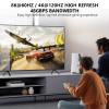 8K HDMI Splitter 1 in 2 Out 4k@120Hz 1x2 hdmi 2.1 Splitter for Dual Monitors (Not Extend) Support 8k@60Hz,4:4:4,48 Gbps,EDID,Auto Down Scaler, HDCP 2.3, VRR, HDR10+ for PS5Laptop,HDTV,Projector view 3