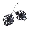 1Pair 90mm Graphics Card Cooling VGA Fan CF9010U12D 6Pin 12V Coolers Fan for RX6600 6600XT 6700XT view 3