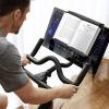 Acrylic Book Stand - 16x18x6.3cm Transparent Tablet Holder, Adjustable Bracket Rack Attachment | Versatile Desk Mount Support for Work Gym Bikes Exercise Study Stepper Stationary Reading Display view 3