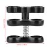 EOJDDPA Aluminum Alloy Mini Butterfly Ball Clip Diving Lights Clamp Adapter Mount for SJ CAM Action Cameras Black 6.2cm view 4