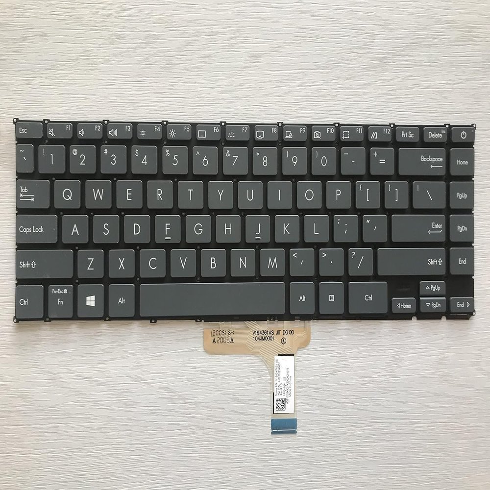 100% New New for ASUS ZenBook 13 UX325EA-ES71 UX325EA-AH77 Ultra-Slim 13.3 OLED US Keyboard Backlit