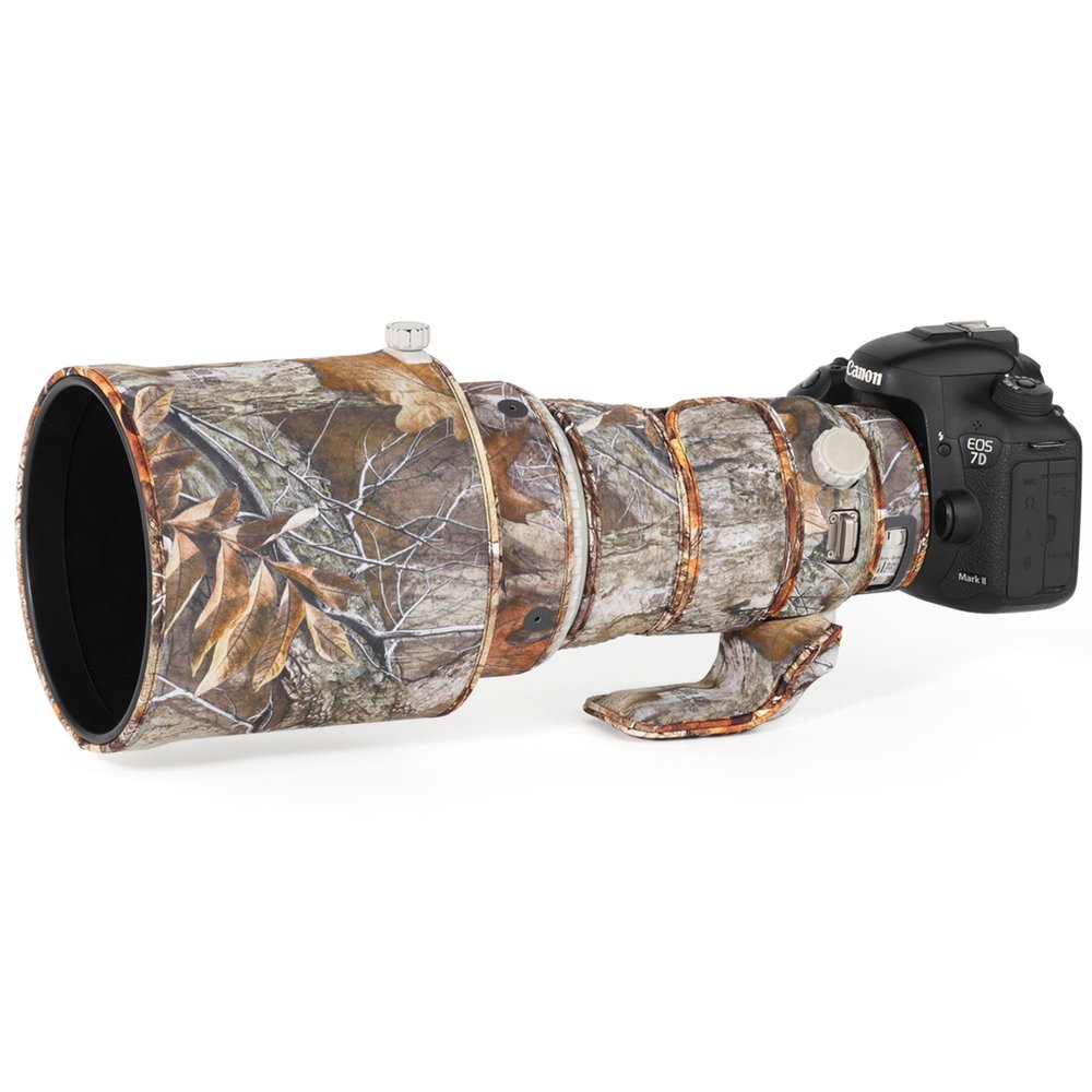 CHASING BIRDS Lens Camouflage Waterproof Coat for Canon EF 400mm F4 DO is II USM Rainproof Lens Protective Cover Version IV (Forest, with Extender EF 1.4X II)