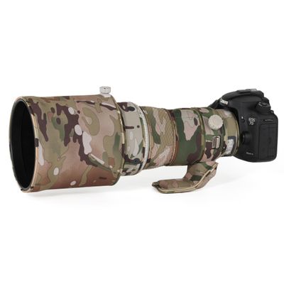 CHASING BIRDS Lens Camouflage Waterproof Coat for Canon EF 400mm F4 DO is II USM Rainproof Lens Protective Cover Version IV (Desert, with Extender EF 1.4X II)
