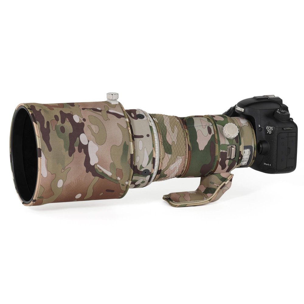 CHASING BIRDS Lens Camouflage Waterproof Coat for Canon EF 400mm F4 DO is II USM Rainproof Lens Protective Cover Version IV (Desert, with Extender EF 1.4X II)