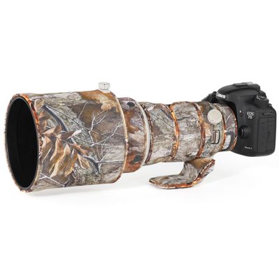 CHASING BIRDS Lens Camouflage Waterproof Coat for Canon EF 400mm F4 DO is II USM Rainproof Lens Protective Cover Version IV (Forest, with Extender EF 1.4X III)