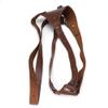 KAIXINM Leather Camera Shoulder Strap, Universal Adjustable Shoulder Harness for DSLR Cameras DV, Comfortable Single Shoulder Belt with Brass Hardware, Perfect for (Brown-right shoulder) view 2