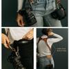 KAIXINM Leather Camera Shoulder Strap, Universal Adjustable Shoulder Harness for DSLR Cameras DV, Comfortable Single Shoulder Belt with Brass Hardware, Perfect for (Brown-right shoulder) view 4