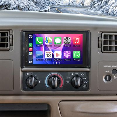 2+32G Car Stereo for Ford F250 F-350 Super Duty 1999-2004 with Wireless CarPlay Android Auto, 7 Inch Android 13 Touchscreen Display Radio Player Audio Receivers Headunit with GPS Navigation SWC FM RDS