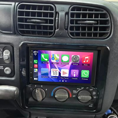 2+32G Car Stereo for Chevy Blazer 2002-2005 with Wireless CarPlay Android Auto, 7 Inch Android 13 Touchscreen Display Radio Player Audio Receivers Headunit with GPS Navigation SWC FM RDS Mirror Link