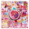 50PCS Cake Sweetmeats Stickers view 1