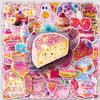 50PCS Cake Sweetmeats Stickers view 3