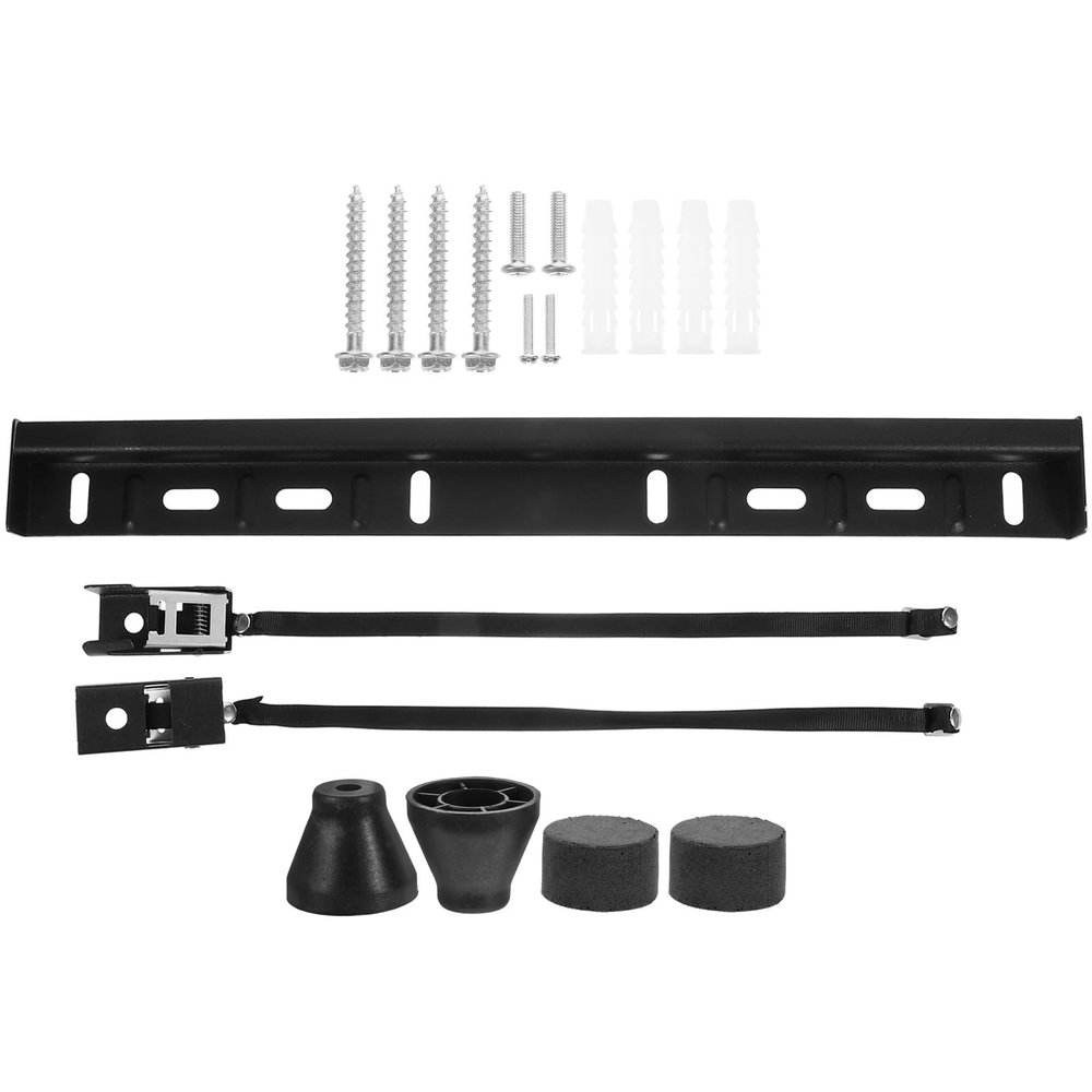 BESPORTBLE Studless Tv Wall Mount Bracket Mechanical Design for Tvs No Punching Installation with Sponge Pad Protection Stable for Flat Screen Displays
