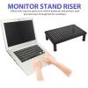BESPORTBLE Adjustable Computer Monitor Stand Riser with Installation Height-adjustable Display Bracket for Eye Health and Posture Improvement Sturdy Desktop Riser with Underneath Storage for view 4