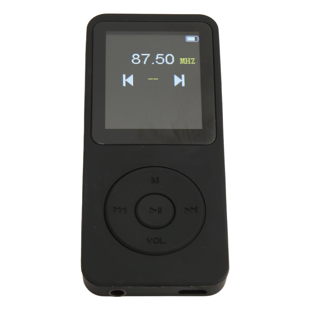 Asixxsix Mp3 Player, Music Player with 5.0, 1W 8 HD Speaker, FM Radio, HiFi Lossless Sound, Digital Player for APE, FLAC, MP3, WMA, WAV, AAC LC, AVI, JPG, JPEG, BMP, TXT