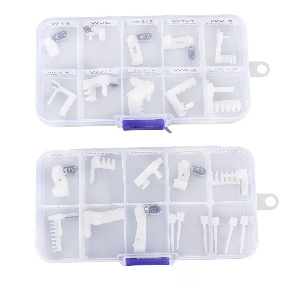 Hard Drive Replacement Head Tools ABS Multifunctional Data Recovery HDD Repair Tools for Repairing Western Digital HDD Magnetic Head Repair Set 24 Pieces with Storage Boxes