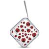 FodPand Funny Ladybug CD Case 40 Capacity CD Holder Organizer Portable Zipper DVD Collection Storage Bag Compact Cases Storage Binder Plastic Holder Disc Car Home Travel view 3