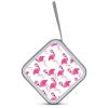 FodPand Pink Flamingo CD Case 40 Capacity CD Holder Organizer Portable Zipper DVD Collection Storage Bag Compact Cases Storage Binder Plastic Holder Disc Car Home Travel view 3