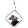 FodPand Funny Donkey CD Case 40 Capacity CD Holder Organizer Portable Zipper DVD Collection Storage Bag Compact Cases Storage Binder Plastic Holder Disc Car Home Travel view 3