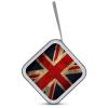 FodPand British Flag CD Case 40 Capacity CD Holder Organizer Portable Zipper DVD Collection Storage Bag Compact Cases Storage Binder Plastic Holder Disc Car Home Travel view 3