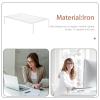 BESPORTBLE Iron Monitor Stand Single Layer Computer Heightening Riser Desk Organizer for Laptop and Desktop Easy Assembly Stable Storage Rack for Office Workspace view 3