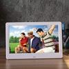 10-inch HD Digital Photo Frame, 1024x600 Resolution, 10GB Free Cloud Storage, Black. view 1