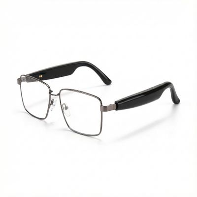 Reankani Smart Translation Glasses - Hands-Free AI Real-Time Translate, Open-Ear Bluetooth, UV400 Protection, Lightweight Unisex (Black)