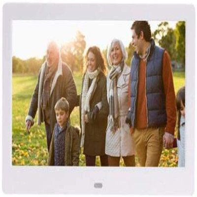 1080P High-Definition Digital Photo Frame, 8-inch Black Multifunctional Electronic Photo Frame
